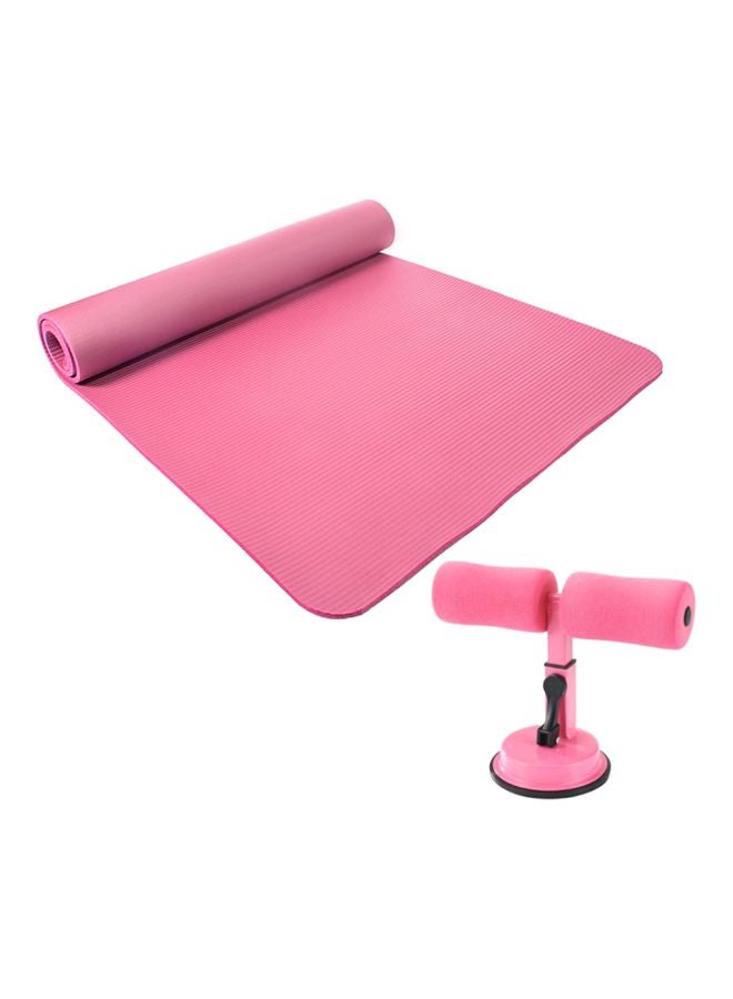LIXADA Eco-Friendly Yoga Practice Mat With Sit-Up Assistant Device 72x24x0.4inch - Image 1