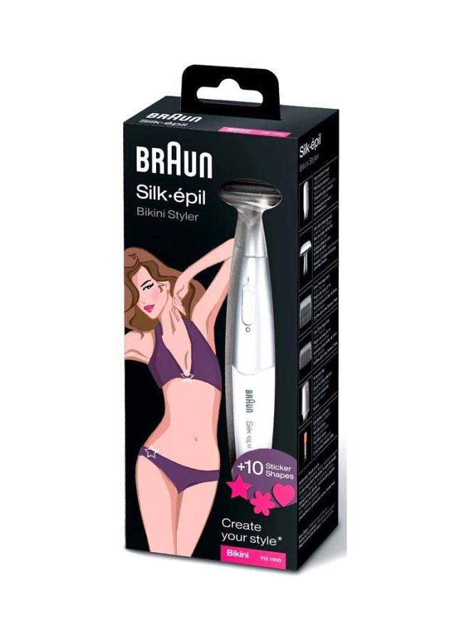 براون آلة تهذيب شعر سيلك-أبيل 3 في 1 أبيض/رمادي - Image 4