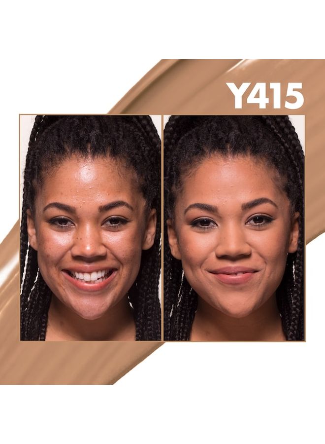 MAKE UP FOR EVER Matte Velvet Skin Full Coverage Foundation Y405 Golden Honey - Image 4