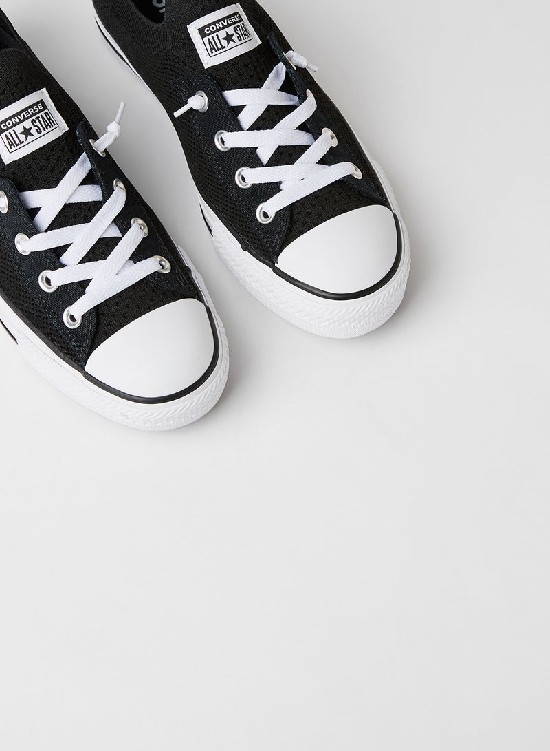 CONVERSE - Chuck Taylor All Star Shoreline Knit Sneakers Black - Image 1
