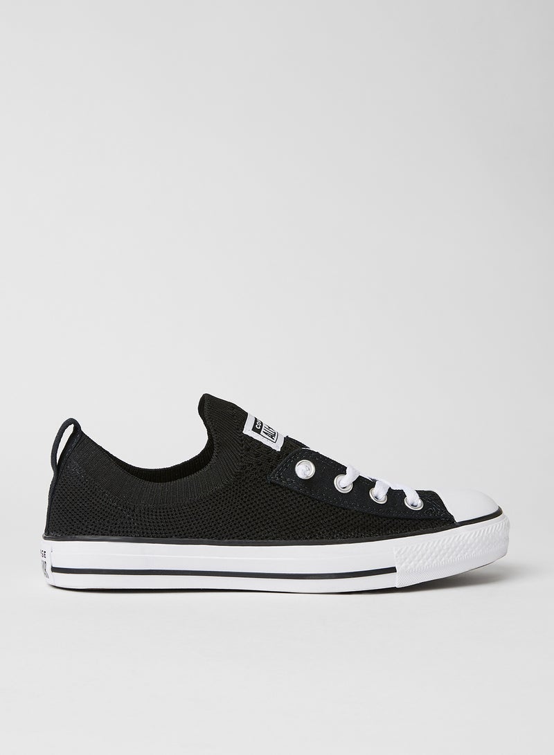 CONVERSE - Chuck Taylor All Star Shoreline Knit Sneakers Black - Image 1