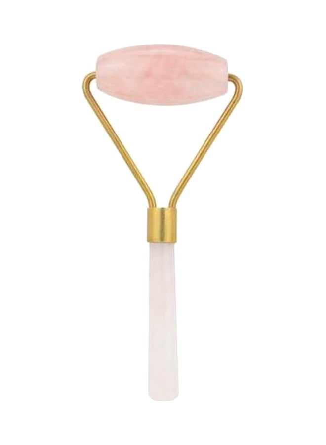 ZGTS Facial Massage Roller Pink/Gold - Image 1