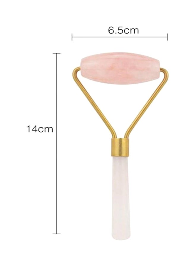 ZGTS Facial Massage Roller Pink/Gold - Image 3