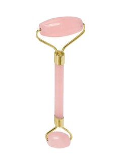 Portable Facial Massager Roller Pink/Gold 14cm - v1600856828/N40196250A_1