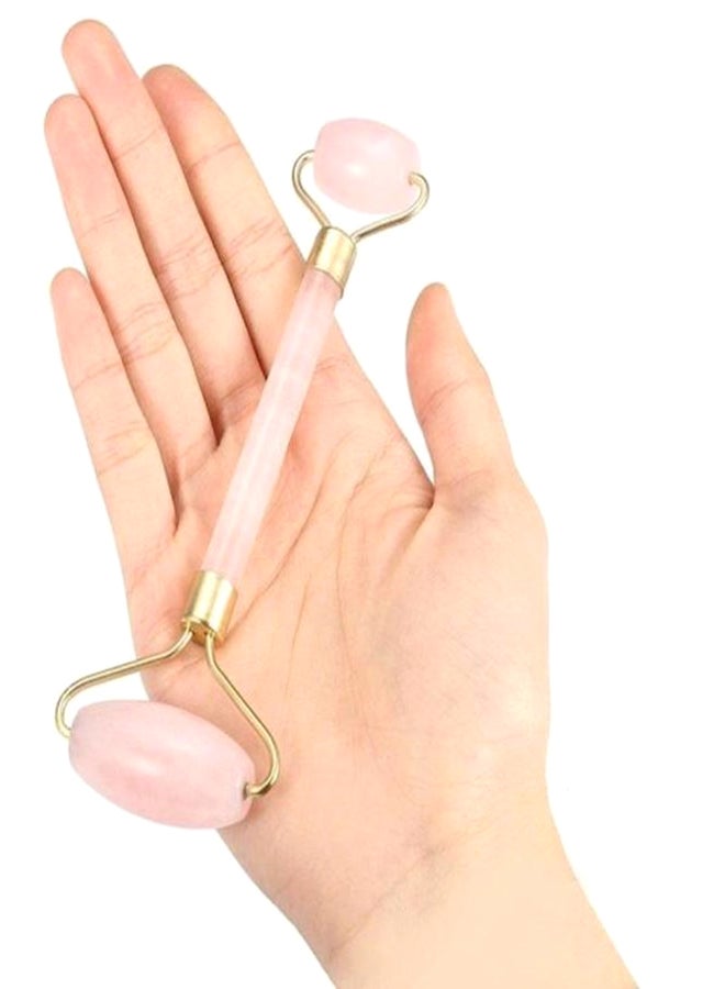 زد جي تي اس بكرة تدليك محمولة للوجه وردي/ذهبي 14سم - Image 2