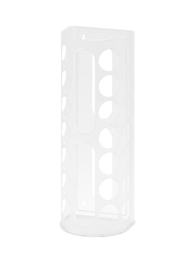ABJ Plastic Bag Dispenser White 45cm  - Image 1
