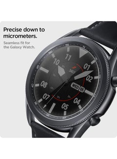 Spigen Proflex EZ Fit Tempered Glass Screen Protector With Auto Align Tray For Samsung Galaxy Watch 3 Clear  - Image 4