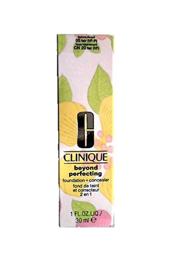 CLINIQUE - Beyond Perfecting Foundation And Concealer CN 20 Fair - Image 1