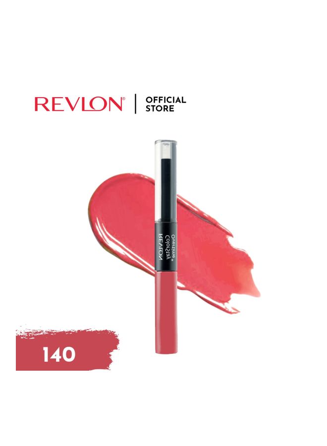 ريفلون أحمر شفاه كولور ستاي أوفر تايم 140 نبيذي ألتيميت - Image 4
