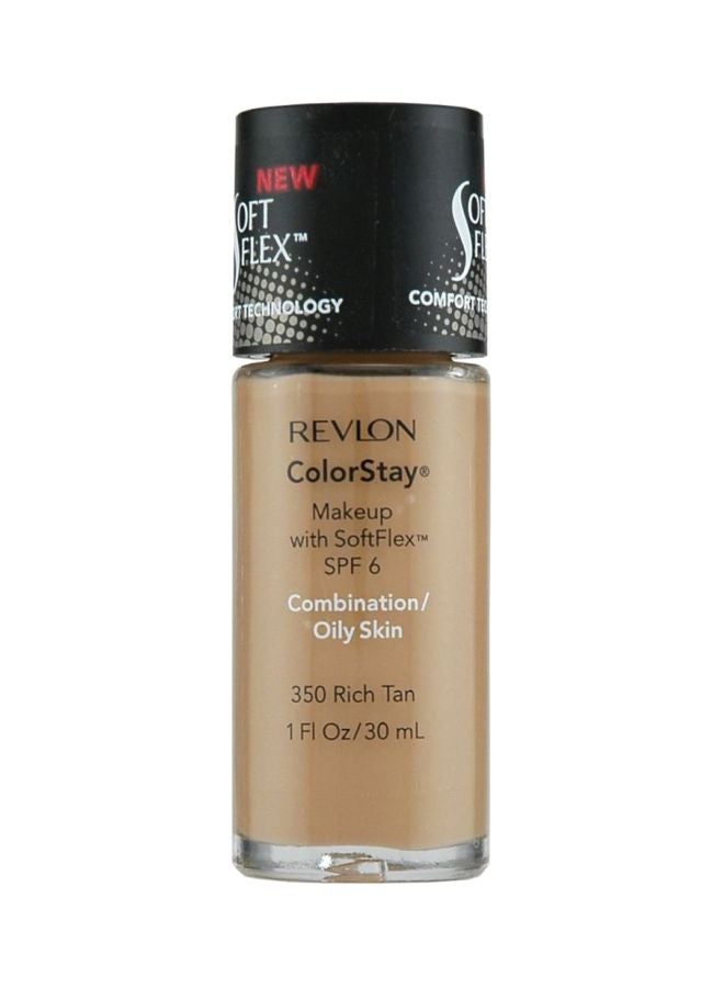 ريفلون كريم أساس كولور ستاي سائل بعامل الحماية من الشمس 6 340 ريتش تان - Image 1