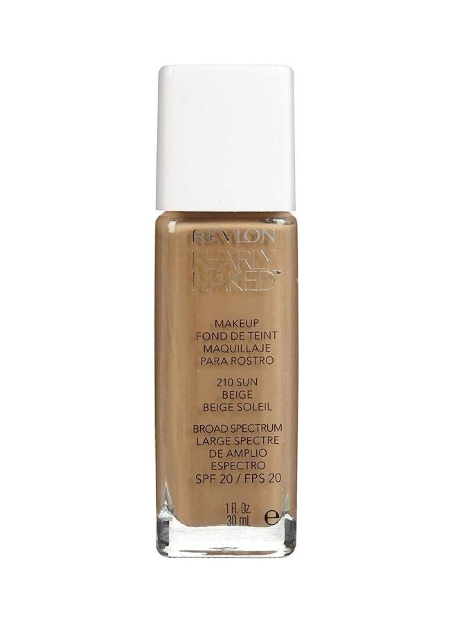 ريفلون كريم أساس سائل نيرلي نيكد بعامل الحماية من الشمس 20 #200 بيج دافئ - Image 1