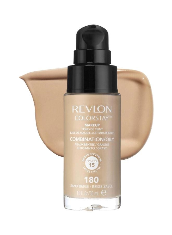 ريفلون كريم أساس سائل من كولورستاي بعامل وقاية من أشعة الشمس 15 بيج رملي 180 - Image 3