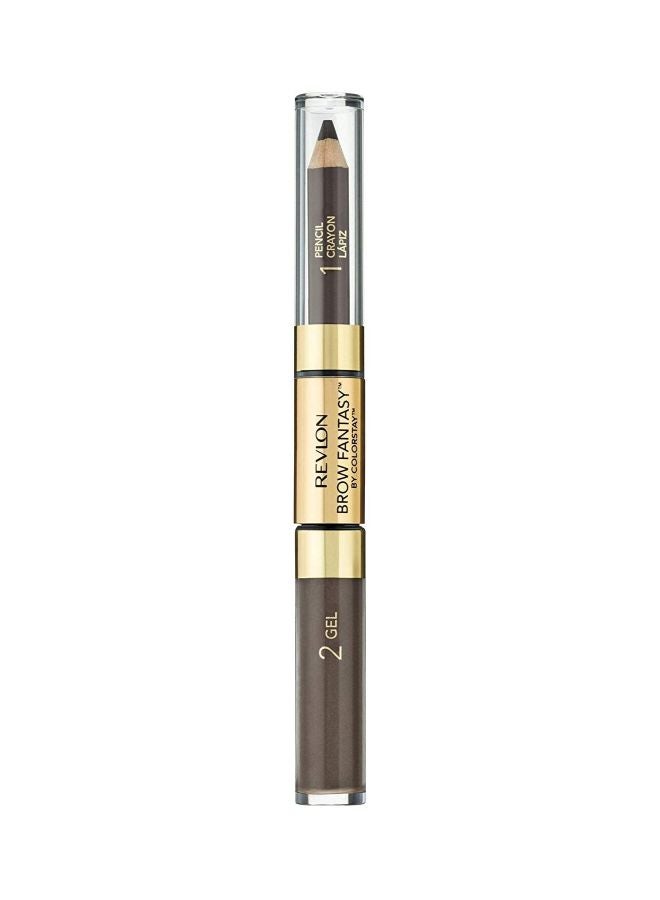 Brow Fantasy Pencil And Gel 106 Dark Brown - v1600859970/N11034447A_1