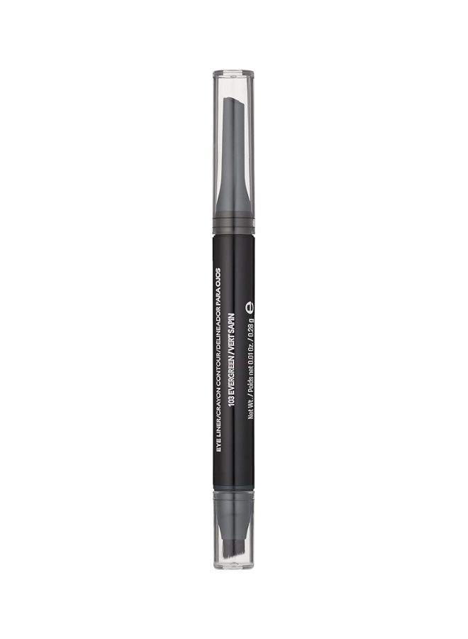 Revlon 2-In-1 Angled Kajal Eye Liner Kohl Evergreen 103  - Image 2