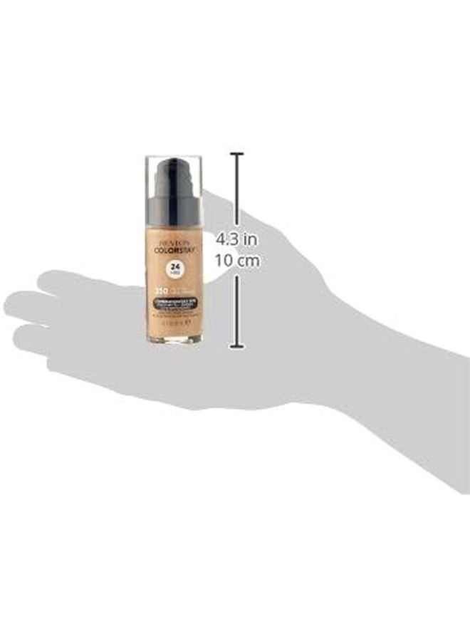 Revlon ColorStay Liquid Foundation SPF 15 350 Rich Tan - Image 4
