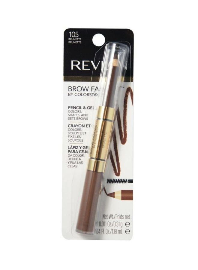 ريفلون قلم وجل الحواجب برو فانتاسي 105 أسمر - Image 3