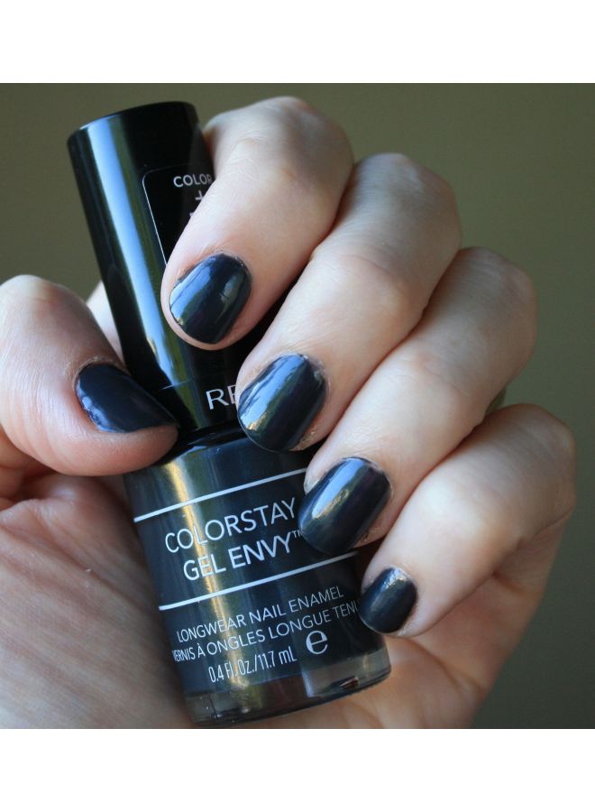 Revlon ColorStay Gel Envy Longwear Nail Enamel 500 Ace Of Spades  - Image 2