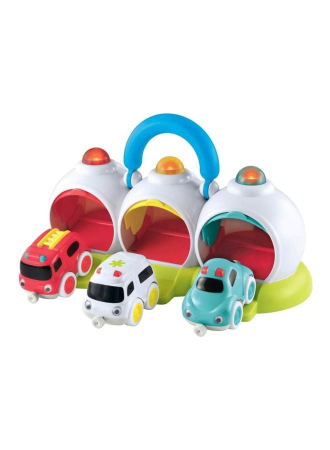 ELC - Whizz World Light And Sound Vehicle Emergency Centre Playset - Image 1