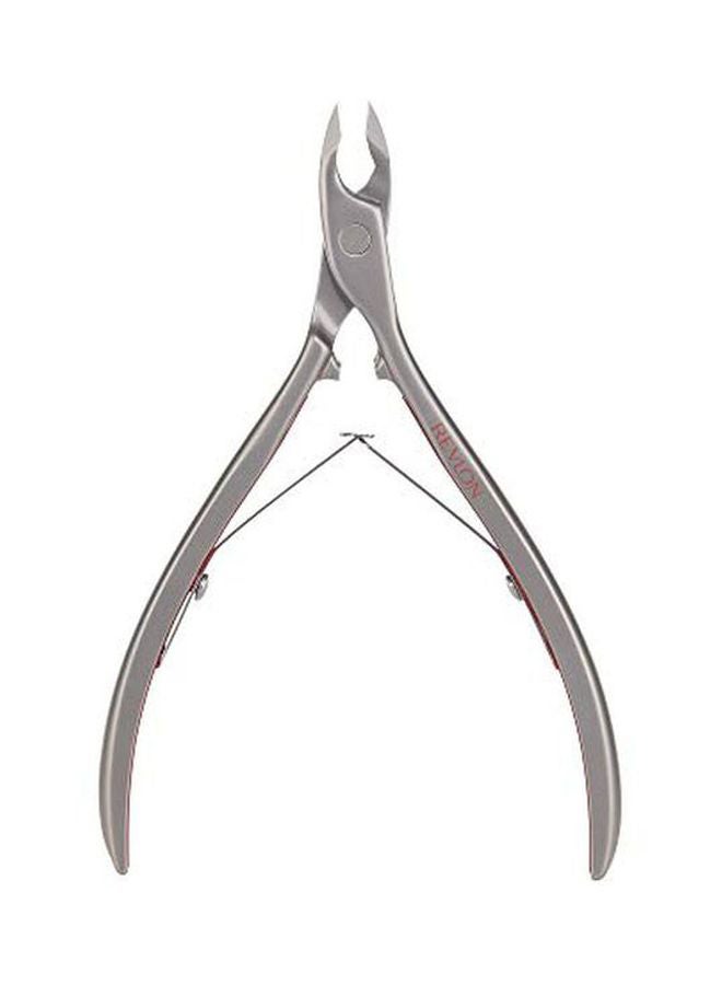 Revlon Half Jaw Nail Cuticle Nipper Silver  - Image 4