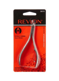 Revlon Half Jaw Nail Cuticle Nipper Silver  - Image 5