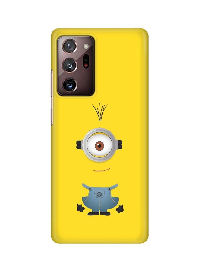 Stylizedd Minion Printed Protective Case Cover For Samsung Galaxy Note 20 Ultra Yellow/White/Blue