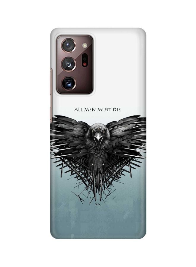 Stylizedd GOT All Men Must Die Printed Protective Case Cover For Samsung Galaxy Note 20 Ultra White/Blue/Black - Image 1