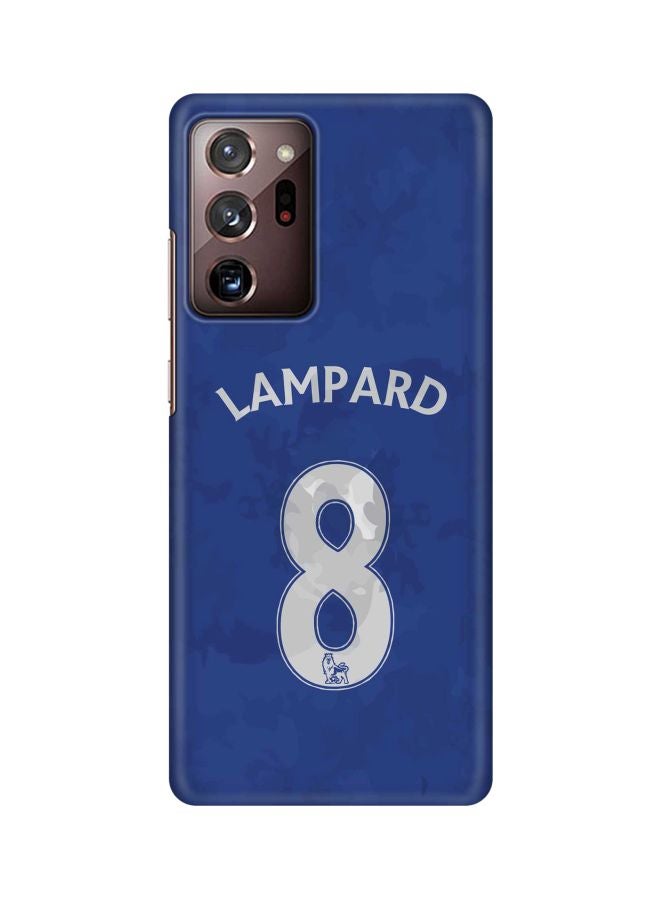 Stylizedd Snap Classic Series Lampard Jersey Printed Case Cover For Samsung Galaxy Note 20 Ultra Blue/White - Image 1