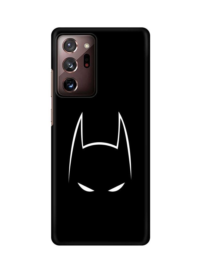 Stylizedd Snap Classic Series Batman Printed Case Cover For Samsung Galaxy Note 20 Ultra Black/White