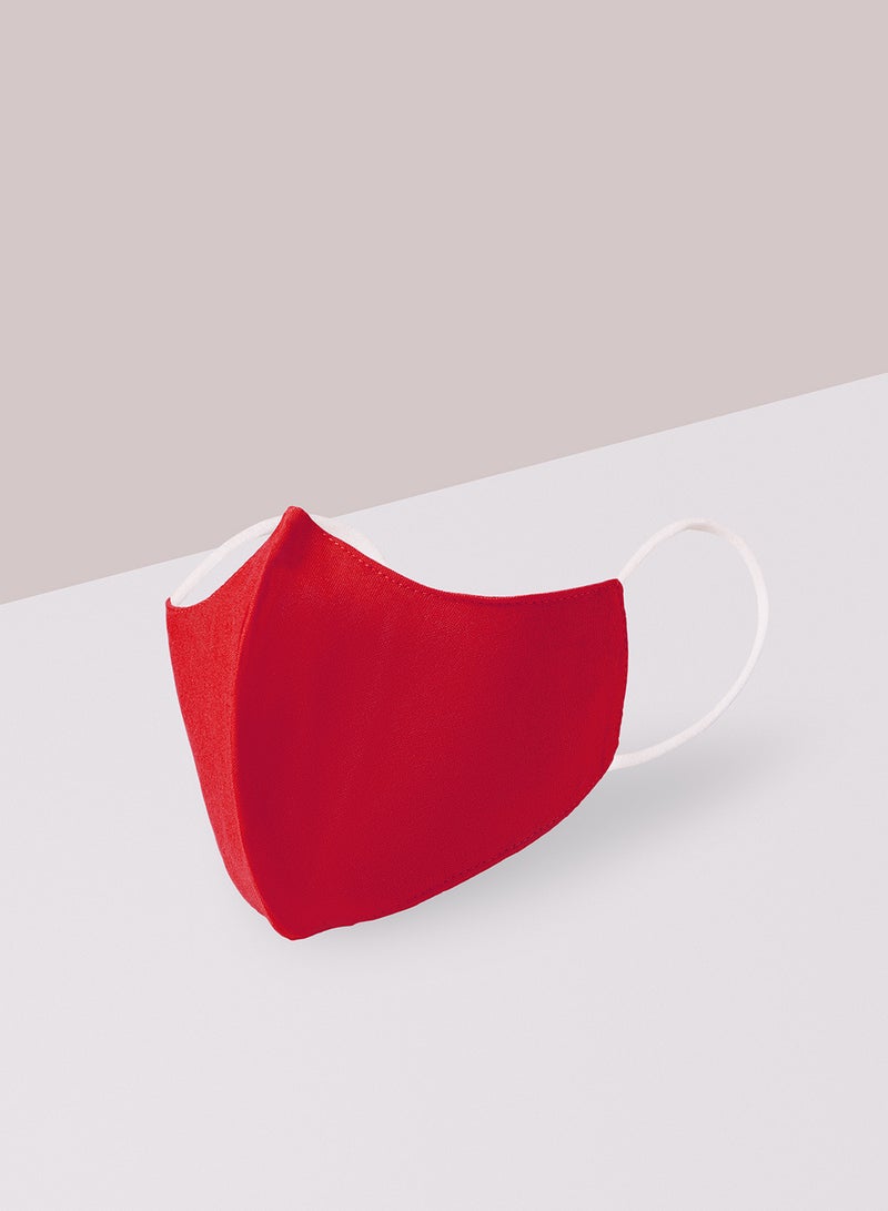 نِيّة Non-medical Pack Of 3 Solid color Cone Shaped Mask for Kids - Image 2