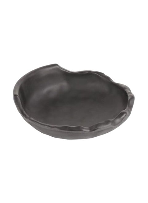 Melamine Serving Tray Black 7.5inch