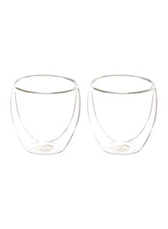 bodum 2-Piece Double Wall Insulated Glass Clear 0.08Liters  - Image 1
