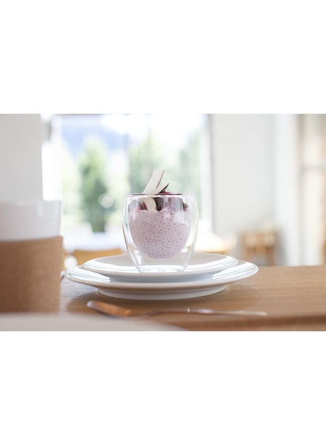 bodum 2-Piece Double Wall Insulated Glass Clear 0.08Liters - Image 3