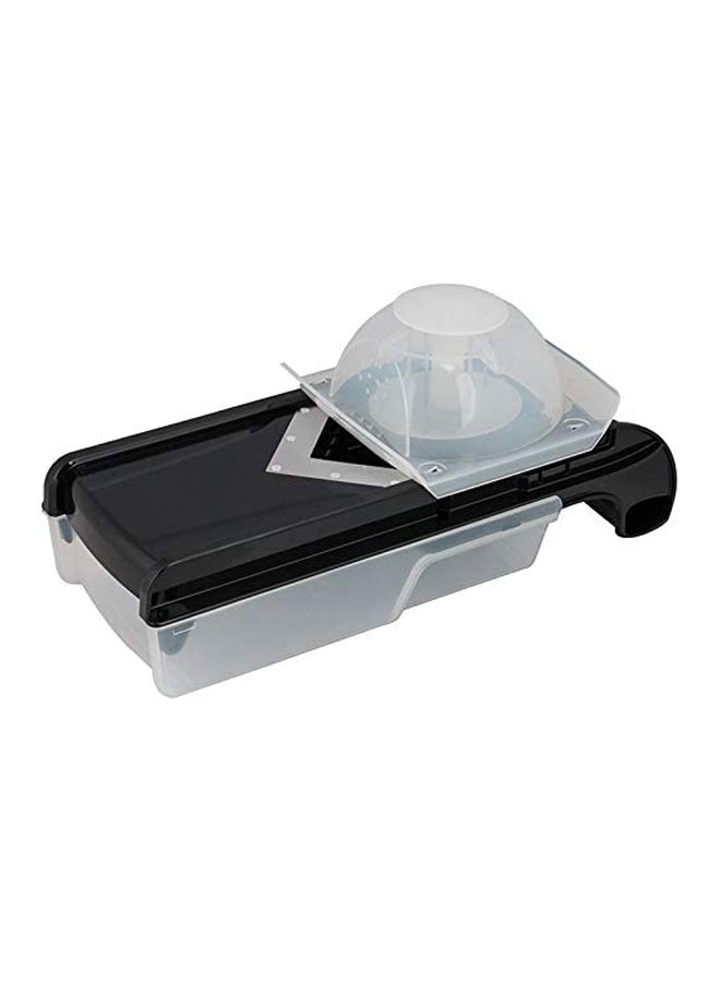 Mandoline Slicer With Nylon Skim Drainer Black/White - v1600871334/N35311139A_5