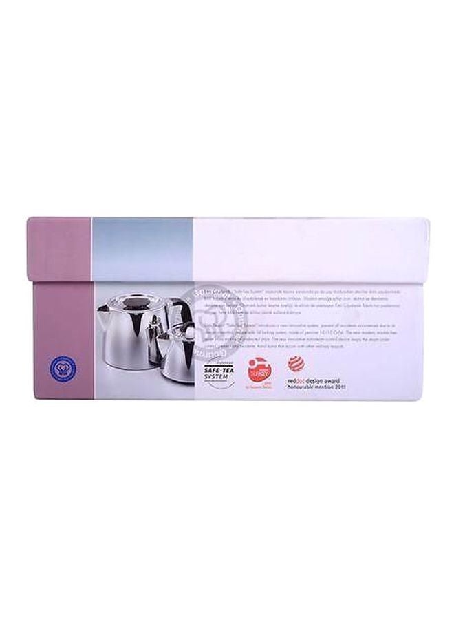 كوركماز طقم إبريق شاي إستا فضي/ أسود 1.1 , 2.0لترات - Image 3