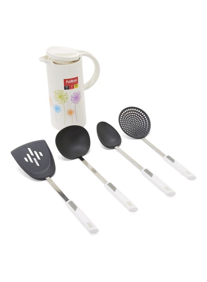 Prestige 12-Piece Cooking Set Pr21179 + Flask Hl556-001 Red  - Image 4