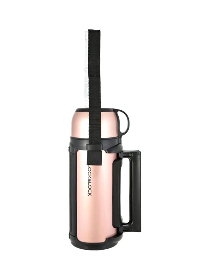 لوك اند لوك ترمس كبير لحفظ المشروبات الساخنة من الستانلس ستيل وردي/ذهبي - Image 4