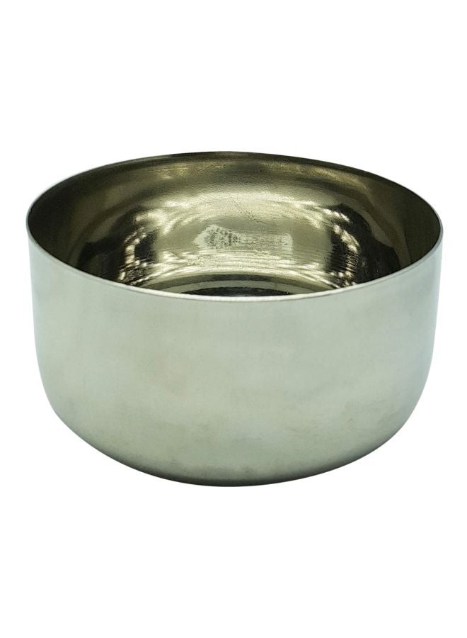 RAJ Rimless Steel Bowl Silver 5.5x2.5cm 