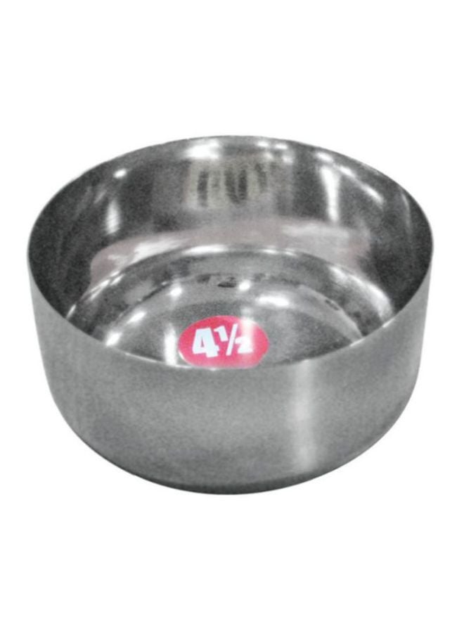RAJ Rimless Steel Bowl Silver 6x3cm  - Image 2