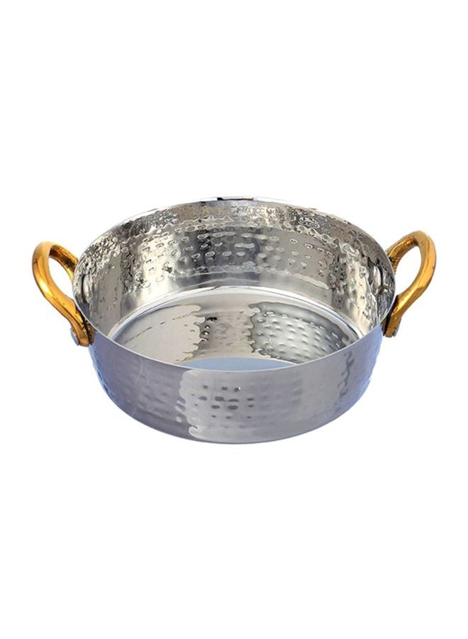 RAJ Steel Serving Dish Silver 15cm - Image 1