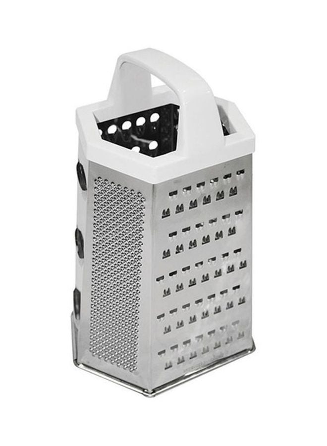 RAJ Stainless Steel Grater Silver/Black 17cm 
