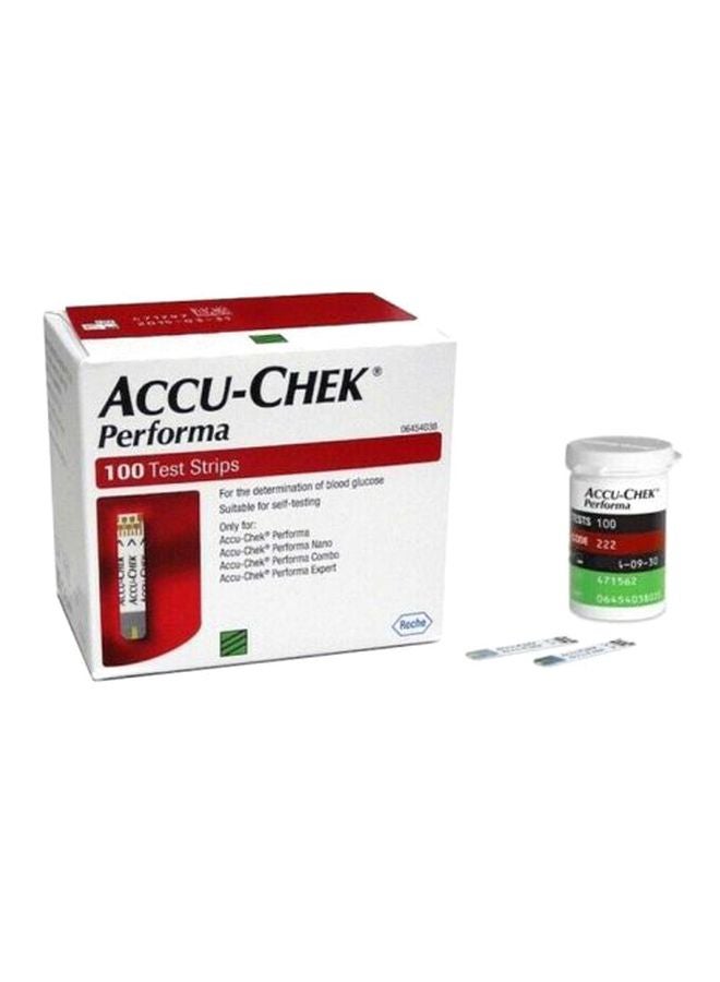 ACCU-CHEK 100-Piece Performa Strips  - Image 1