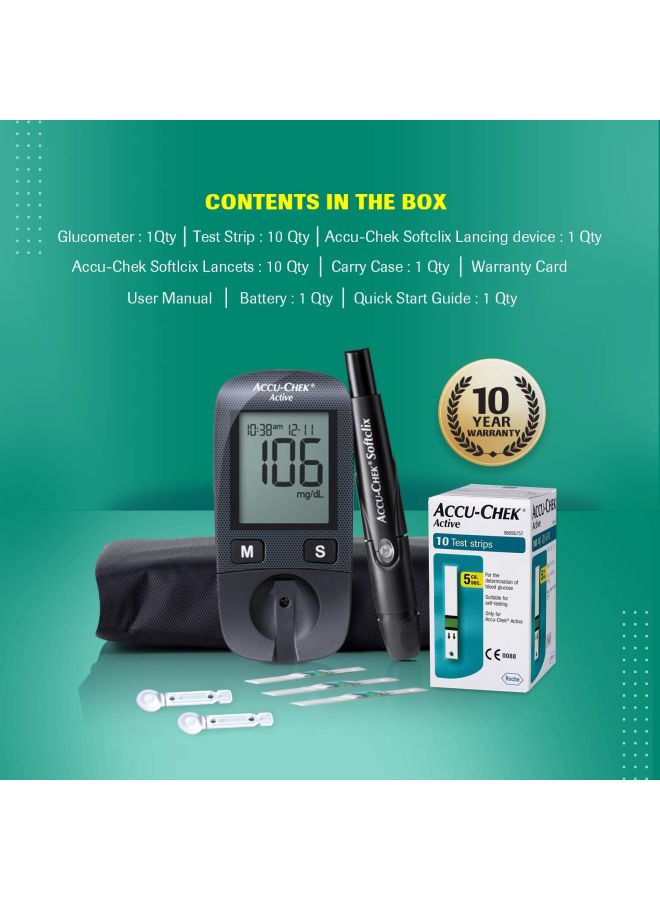 ACCU-CHEK Active Blood Glucose Monitor Set  - Image 5
