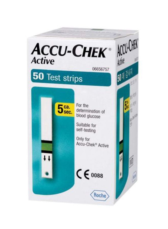 ACCU-CHEK 50-Piece Active Test Strips Set  - Image 2