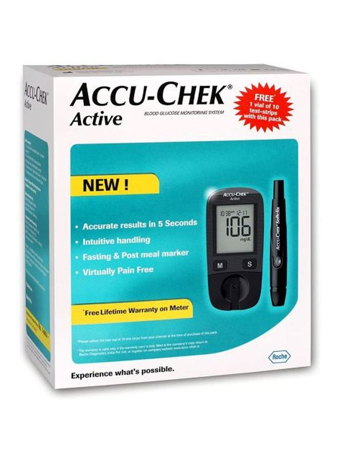 ACCU-CHEK - Active Blood Glucose Meter Kit - Image 1