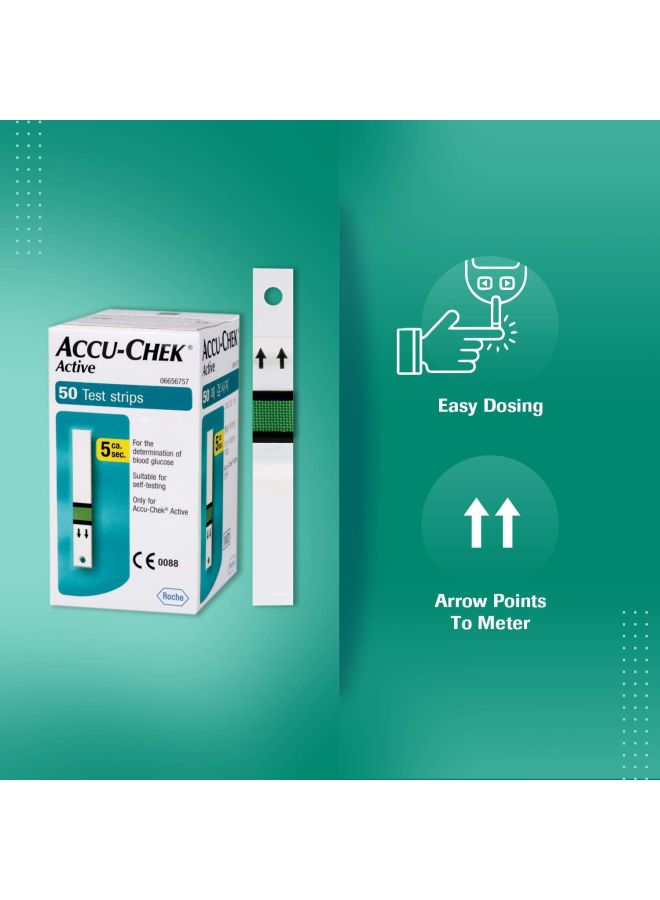 ACCU-CHEK - Active Blood Glucose Meter Kit - Image 1