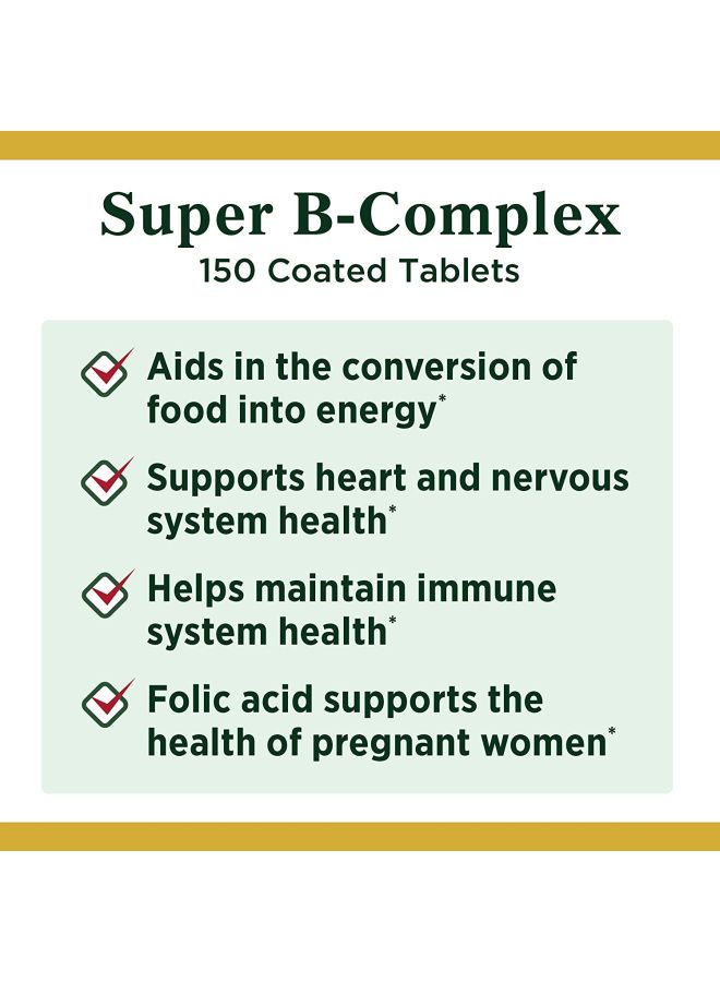 NATURE'S BOUNTY - High Potency B-Complex - 125 Tablets - Image 1