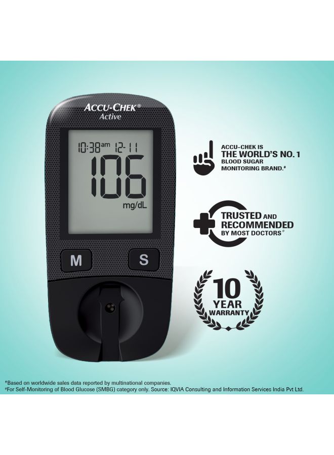 ACCU-CHEK New Active Blood Glucose Meter - Image 5