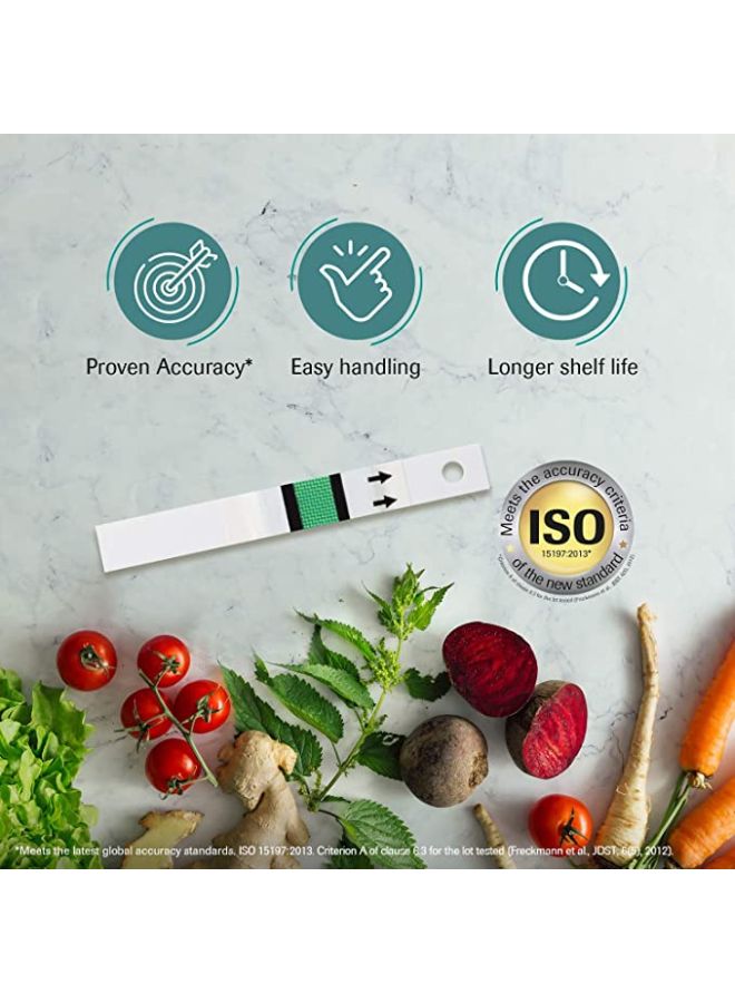 أكيو تشك علبة شرائط اختبار مقياس السكر آكتيف من 50 قطعة - Image 4