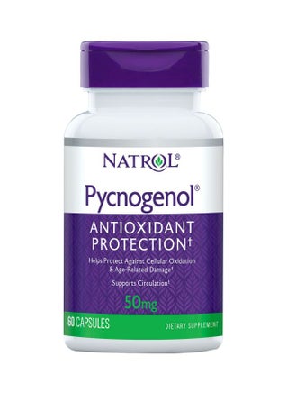 Natrol Pycnogenol Antioxidant Protection 50mg - 60 Capsules - v1600876060/N32472569A_1