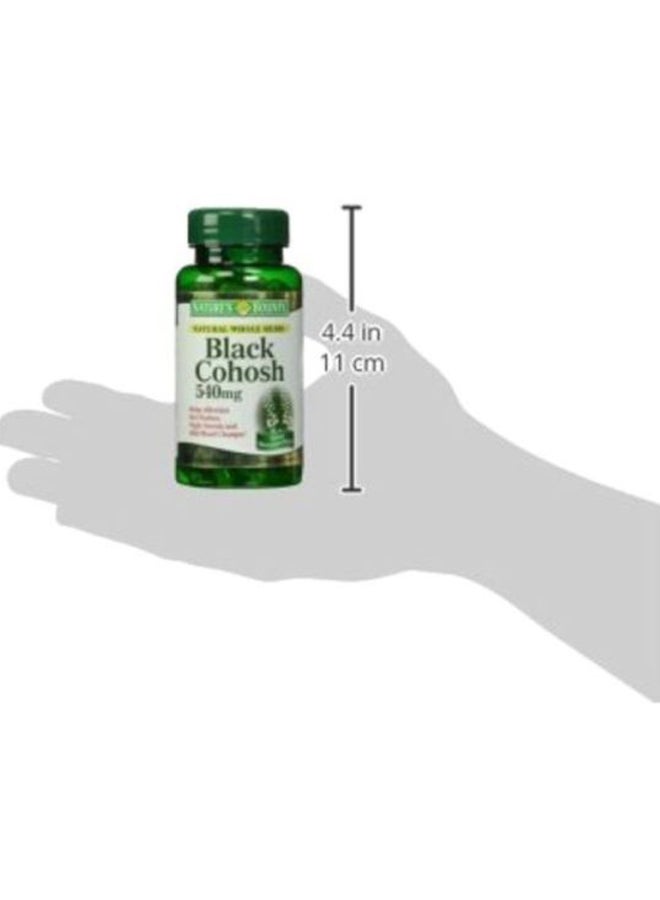 NATURE'S BOUNTY - Black Cohosh Herbal Supplement 500 Mg - 100 Capsules - Image 1